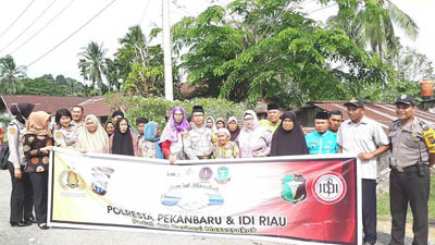 Nenek Berusia 104 Tahun Senang Dapat Bantuan dari Tim JB Polresta Pekanbaru